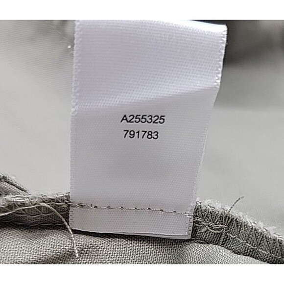 Denim & Company Stretch Twill 3/4 Sleeve Button Front Jacket Size 2 Tan Khaki - Picture 9 of 12